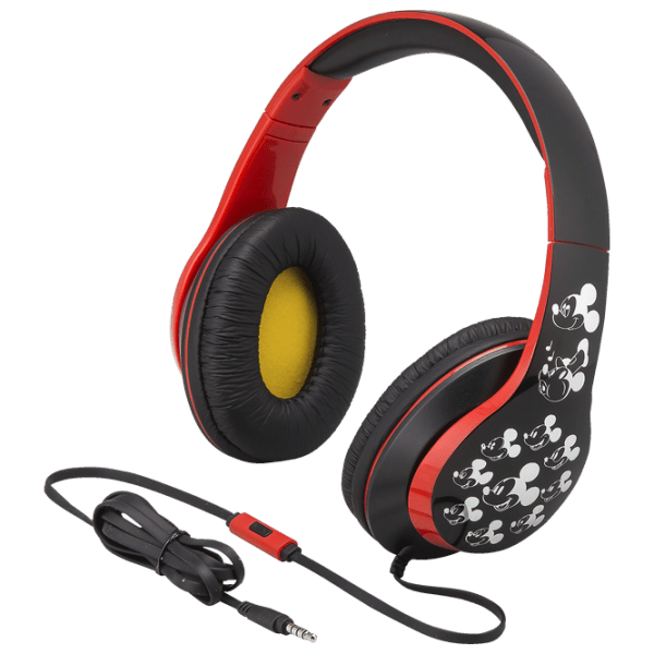 Căști eKids/iHome with Mic Mickey Mouse Black Cu fir / Personal / On the ear photo 1