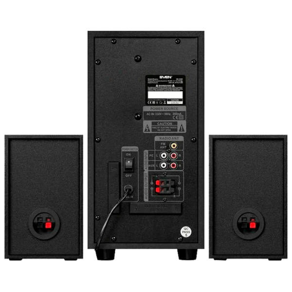 Аудиосистема Sven MS-2055 Черный  photo 5