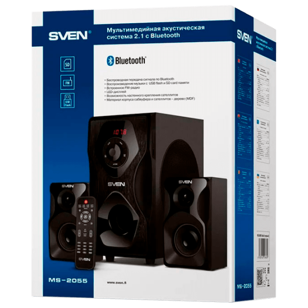 Аудиосистема Sven MS-2055 Черный  photo 7