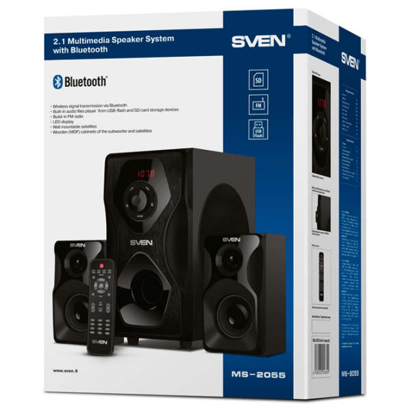 Аудиосистема Sven MS-2055 Черный  photo 8