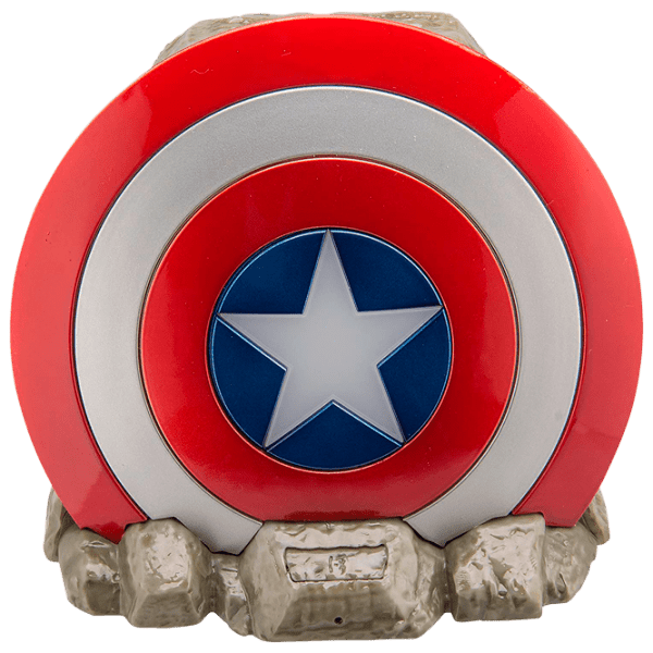 Boxă portabilă eKids/ iHome Marvel Captain America Shield Red  photo 1
