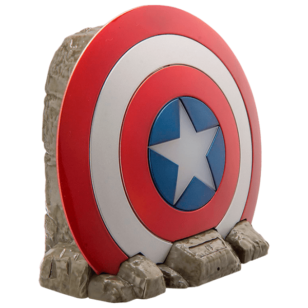 Boxă portabilă eKids/ iHome Marvel Captain America Shield Red  photo 2