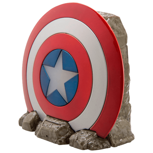 Boxă portabilă eKids/ iHome Marvel Captain America Shield Red  photo 3