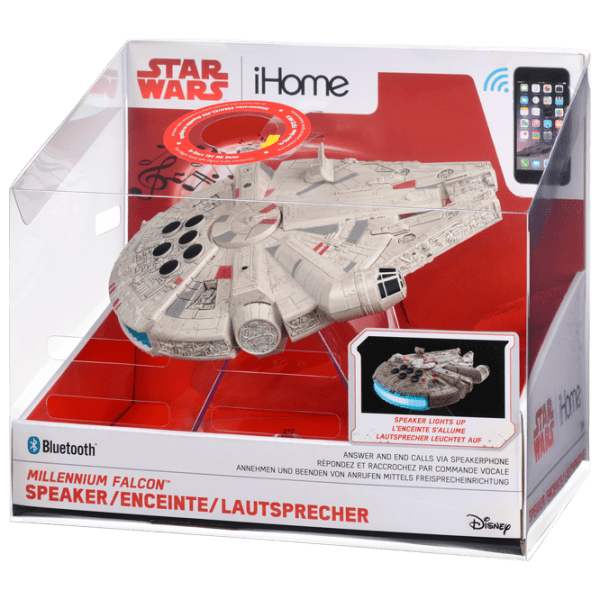 Портативная колонка eKids Disney Star Wars, Millenium Falcon Серый  photo 6