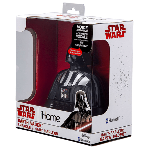 Boxă portabilă eKids iHome Star Wars, Darth Vader Black  photo 6