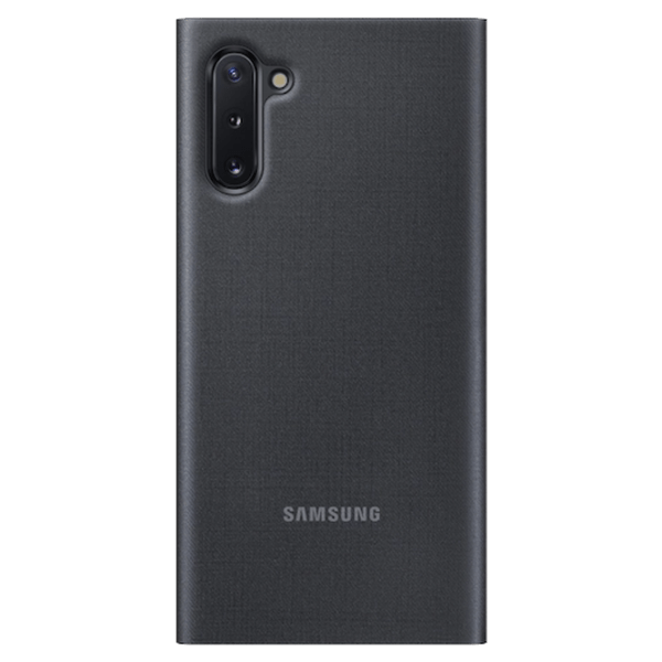 Husă pentru smartphone Samsung Galaxy Note 10 (EF-NN970) Black Samsung, PU, LED View Cover photo 2