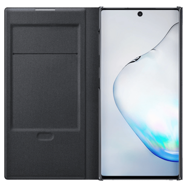 Husă pentru smartphone Samsung Galaxy Note 10 (EF-NN970) Black Samsung, PU, LED View Cover photo 3