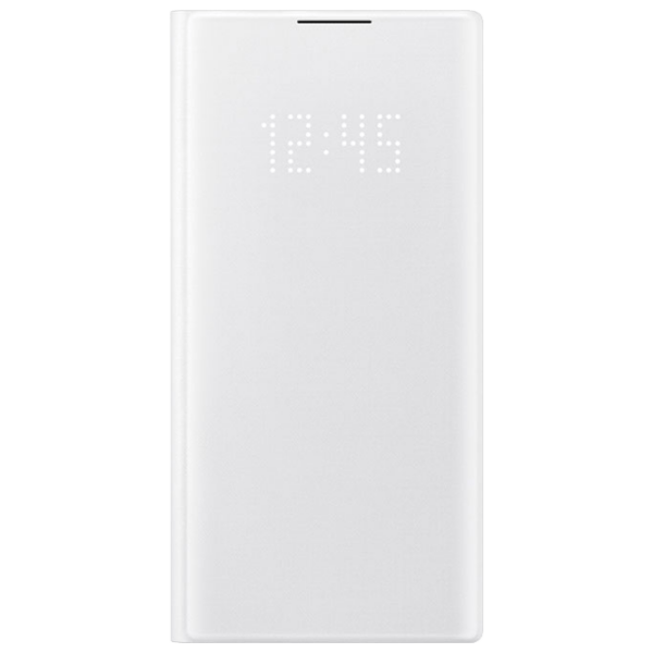 Husă pentru smartphone Samsung Galaxy Note 10 (EF-NN970) White Samsung, PU, LED View Cover photo 1