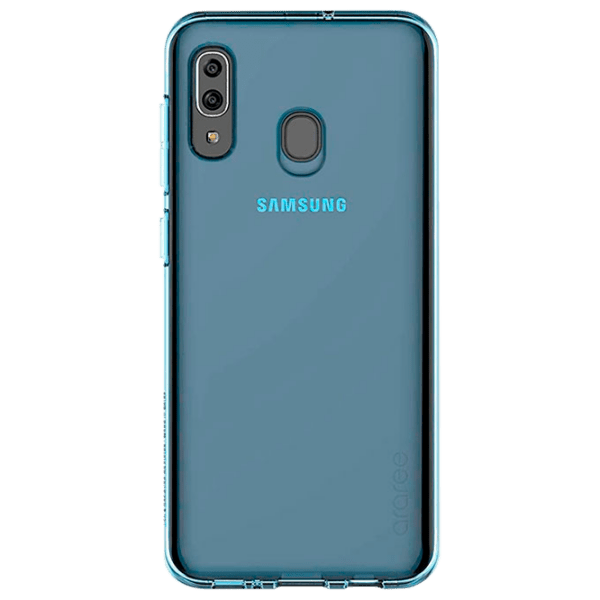 Чехол для смартфона Samsung Galaxy A30 (A Cover) Синий Прозрачный Araree, TPU, Back photo 1
