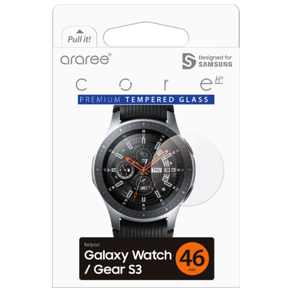 Защитное стекло Core Premium  Galaxy Watch 46 mm, Araree®, Clear  photo 2