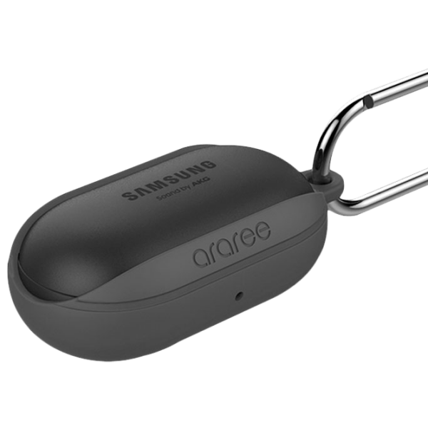 Чехол для наушников Samsung Galaxy Buds (Galaxy Buds Bean) Черный Araree, Силикон photo 1