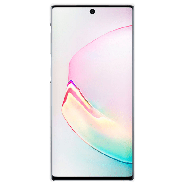 Husă pentru smartphone Samsung Galaxy Note 10 (EF-KN970) White Samsung, PU, Led Cover photo 2