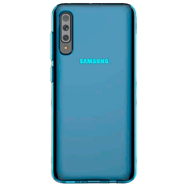Чехол для смартфона Samsung Galaxy A70 (A Cover) Прозрачный Синий Araree, TPU, Back photo 1