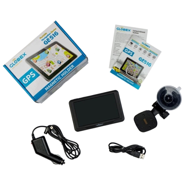 Навигационная система Globex GE-516 GCN430FE Черный  photo 7