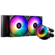 Жидкостное охлаждение Deepcool CASTLE 240 RGB V2 Черный 