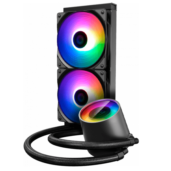Жидкостное охлаждение Deepcool CASTLE 240 RGB V2 Черный  photo 3
