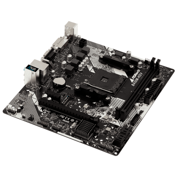 Материнская плата ASRock B450M-HDV R4.0 mATX  photo 3
