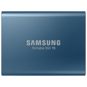 Unități de stocare externe SSD Samsung T5 500 GB Blue 