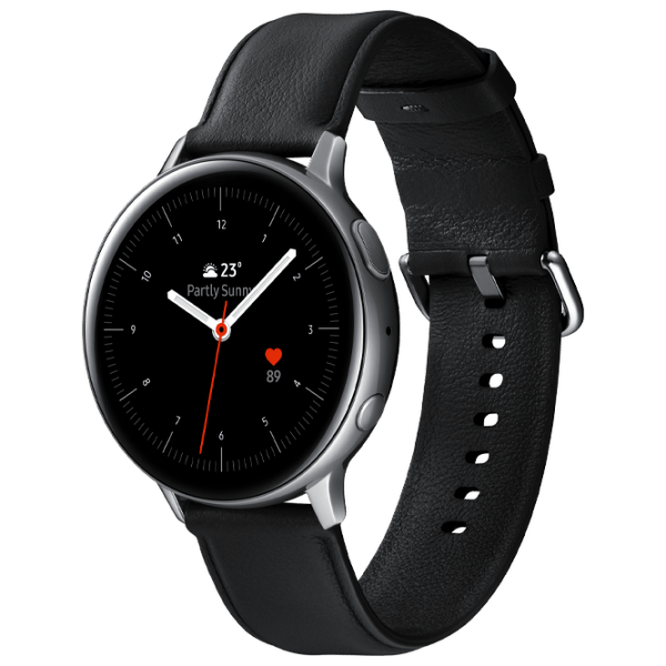 Ceas inteligent Samsung Galaxy Watch Active 2 Silver 1.4" | 44mm | Oțel inoxidabil/ Piele
| R820 photo 1