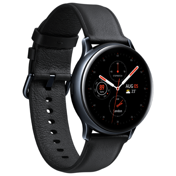 Ceas inteligent Samsung Galaxy Watch Active 2 Black 1.2" | 40mm | Oțel inoxidabil/ Piele
| R830 photo 3