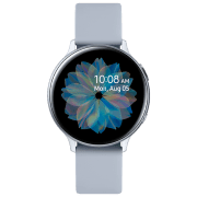 Ceas inteligent Samsung Galaxy Watch Active 2 Silver 1.4" | 44mm | Aluminiu/ Fluoroelastomer
| R820