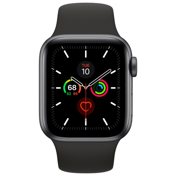 Ceas inteligent Apple Watch Series 5 Gray 1.78" | 44mm | Aluminiu/ Silicon
| MWVF2 photo 1