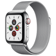 Ceas inteligent Apple Watch Series 5 Silver 1.78" | 44mm | Oțel inoxidabil | MWVE2