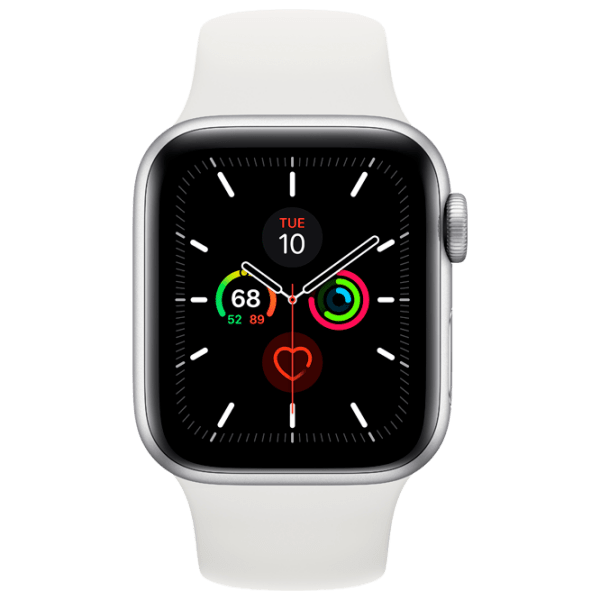 Ceas inteligent Apple Watch Series 5 Silver 1.57" | 40mm | Aluminiu/ Silicon
| MWV62 photo 1