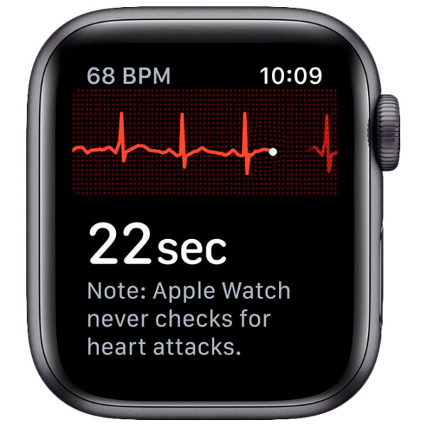 Ceas inteligent Apple Watch Series 5 Gray 1.57" | 40mm | Aluminiu/ Silicon
| MWV82 photo 4