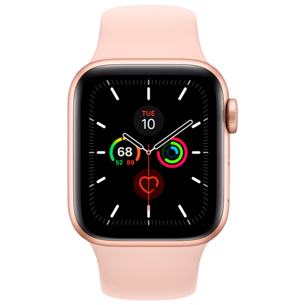 Ceas inteligent Apple Watch Series 5 Gold 1.57" | 40mm | Aluminiu/ Silicon
| MWV72 photo 1