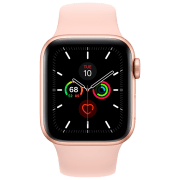 Ceas inteligent Apple Watch Series 5 Gold 1.57" | 40mm | Aluminiu/ Silicon
| MWV72