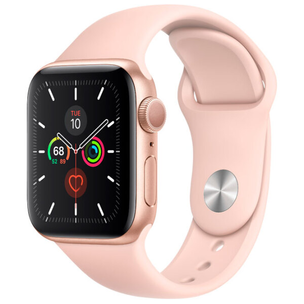 Ceas inteligent Apple Watch Series 5 Gold 1.57" | 40mm | Aluminiu/ Silicon
| MWV72 photo 2