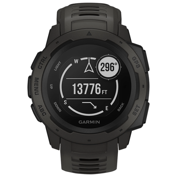 Ceas inteligent Garmin Instinct Black 0.9" | 23 mm | Polimer/Silicon
| 010-02064-70 photo 1
