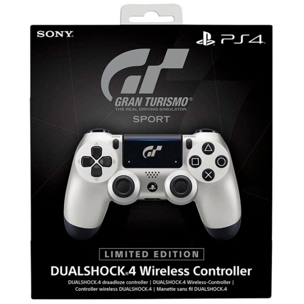 Gamepad Sony Dualshock 4 V2 GT Sport Gray Fără fir / 14 buttons photo 3