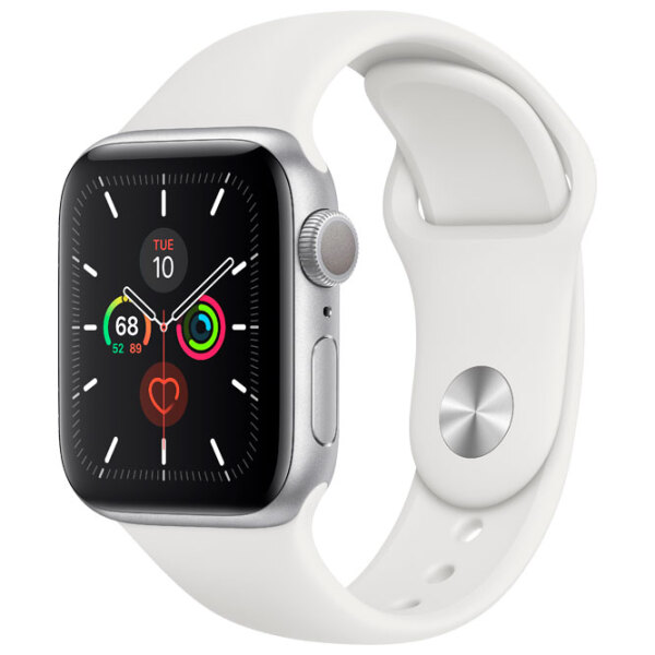 Ceas inteligent Apple Watch Series 5 Silver 1.78" | 44mm | Aluminiu/ Silicon
| MWVD2 photo 2