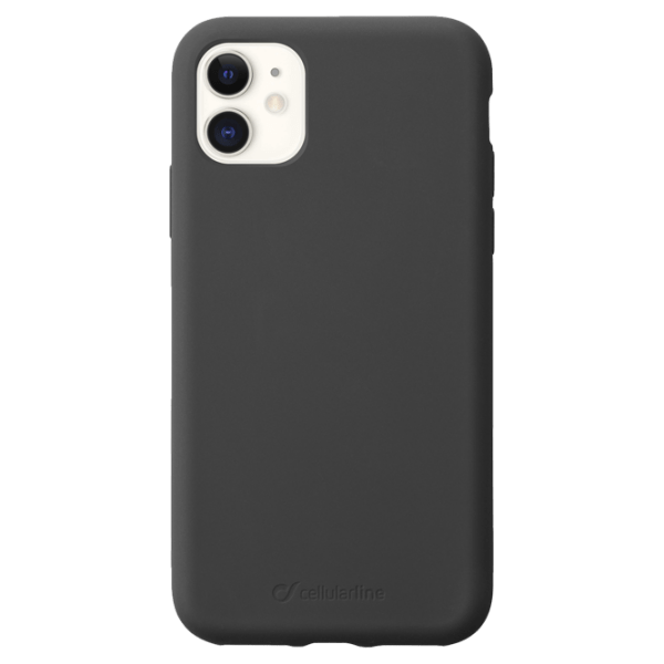 Husă pentru smartphone Apple iPhone 11 (Sensation) Black Cellularline, TPU, Back photo 1