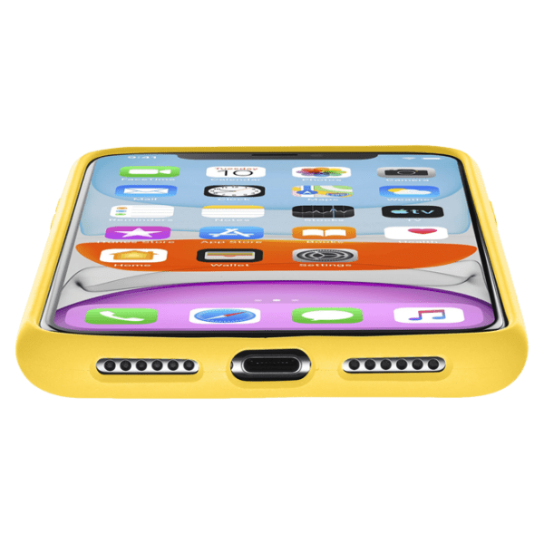 Husă pentru smartphone Apple iPhone 11 (Sensation) Yellow Cellularline, TPU, Back photo 3