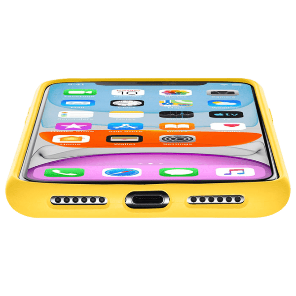 Husă pentru smartphone Apple iPhone 11 (Sensation) Yellow Cellularline, TPU, Back photo 5