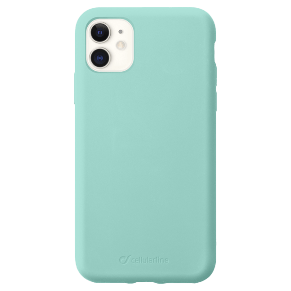 Husă pentru smartphone Apple iPhone 11 (Sensation) Green Cellularline, TPU, Back photo 1