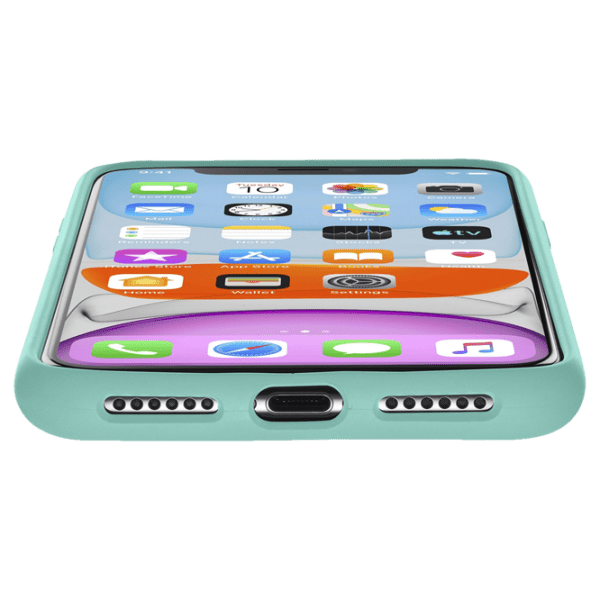 Husă pentru smartphone Apple iPhone 11 (Sensation) Green Cellularline, TPU, Back photo 3