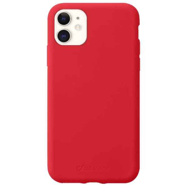 Husă pentru smartphone Apple iPhone 11 (Sensation) Red Cellularline, TPU, Back photo 1