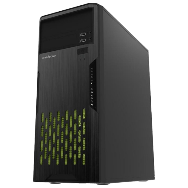 Корпус Sohoo 2810BG Черный micro ATX photo 3