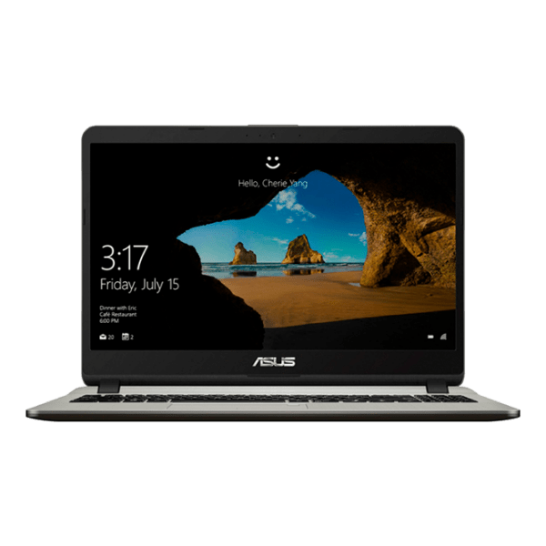 Laptop Asus X507UA, Gold 15.6" FHD Pentium 4417U 4Gb 1Tb photo 1