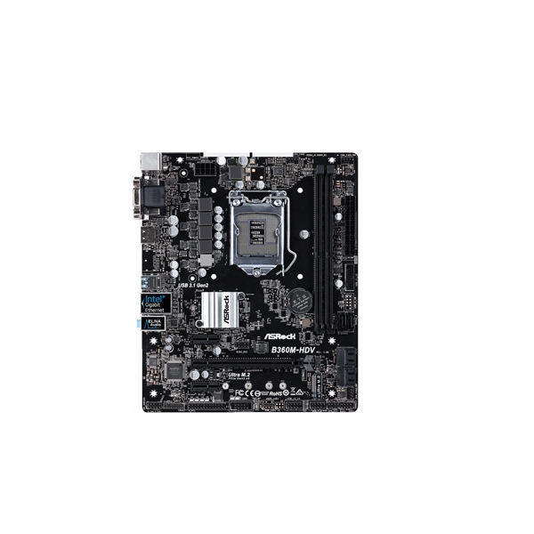 Материнская плата ASRock B360M-HDV  photo 1
