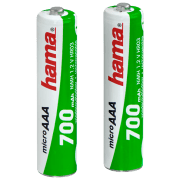 Батарейка Hama Lithium AAA (2 шт.) 