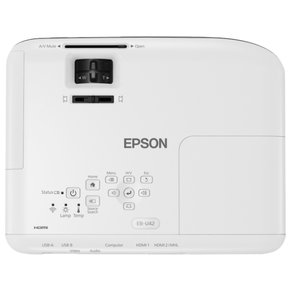 Proiector Epson EB-U42 White  photo 7