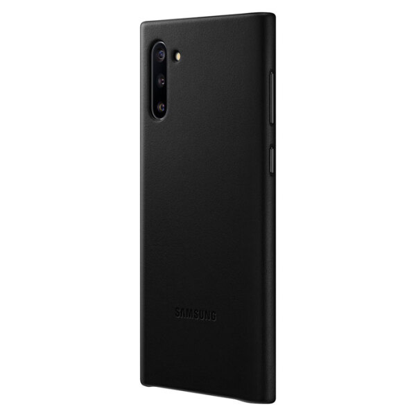 Husă Samsung Galaxy Note 10, Leather EF-VN970, Black  photo 2