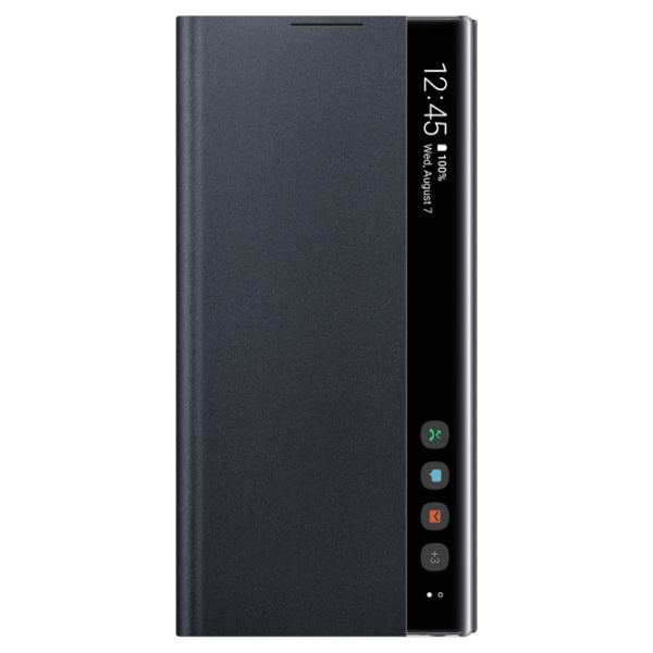Husă pentru smartphone Samsung Galaxy Note 10 (EF-ZN970) Black Samsung, PU, Flip Cover View photo 1