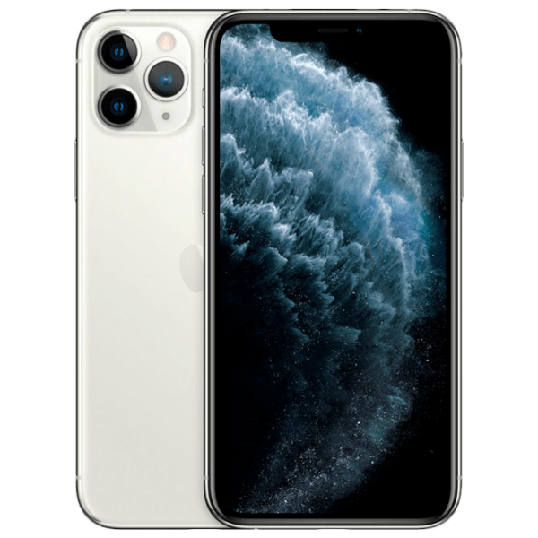 Apple iPhone 11 Pro 64GB, Silver iOS 5.8" 64GB 12 + 12 + 12Mpx photo 1