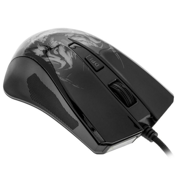 Mouse Qumo Rampage Black Cu fir / 3200 dpi photo 3